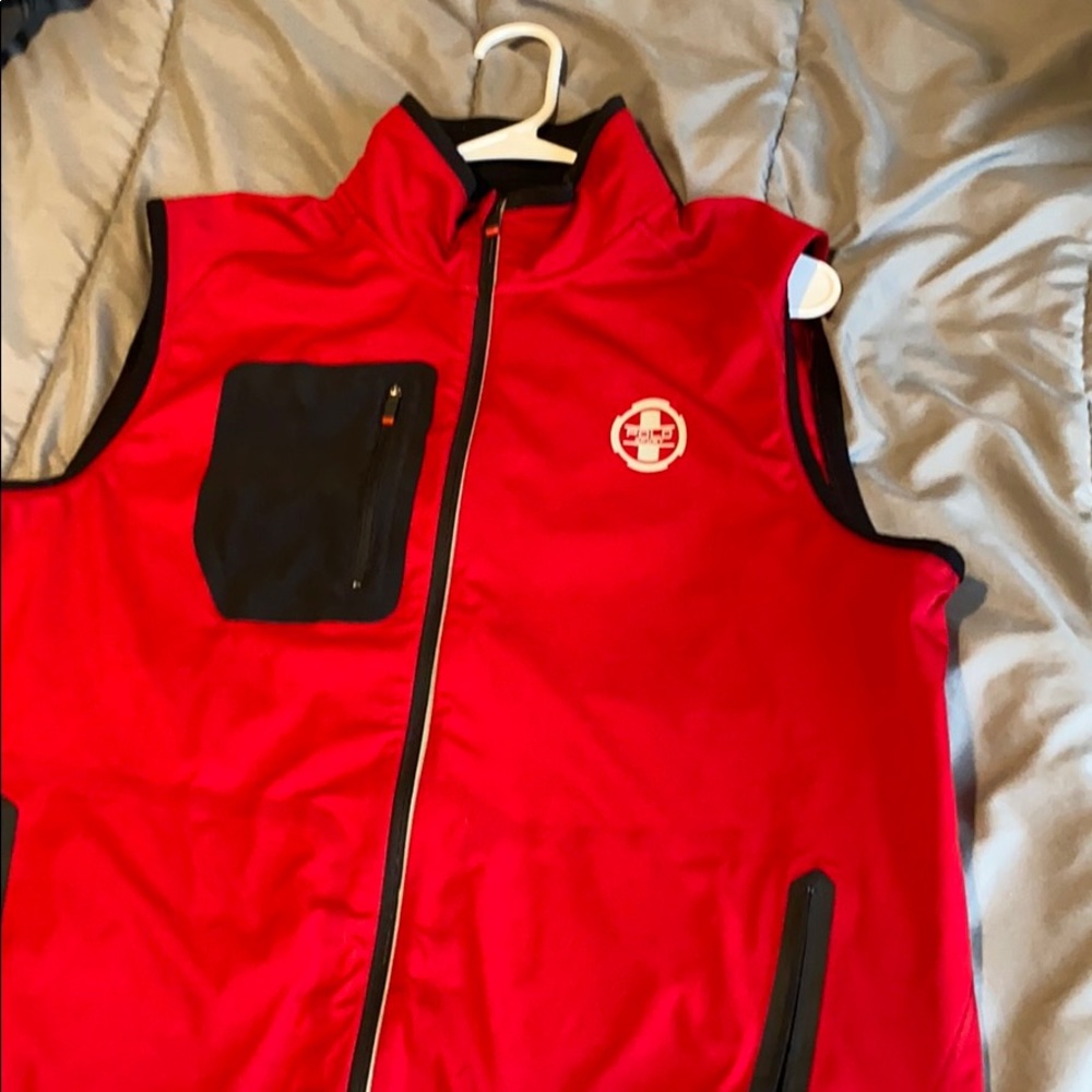 Polo sport light windbreaker vest